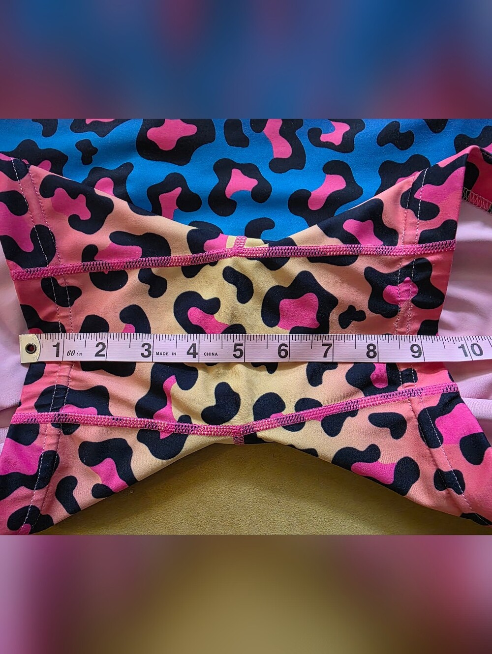 CVG Rainbow Leopard Shorts - Picture 5 of 6